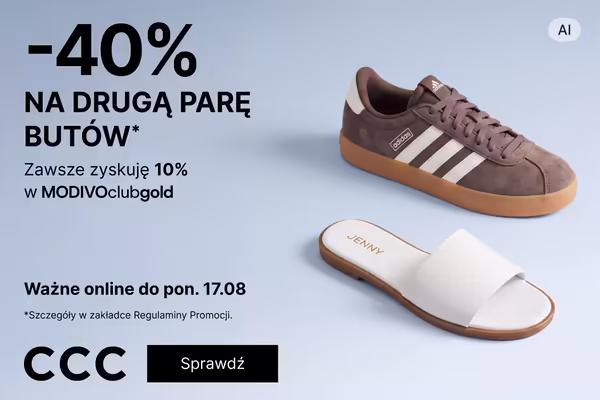 CCC: KOD rabatowy -40% na drugą parę butów