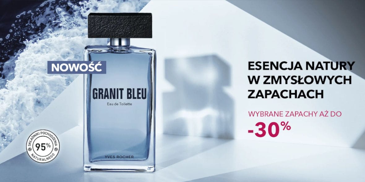 Yves Rocher: Do -30% na wybrane zapachy 07.05.2025