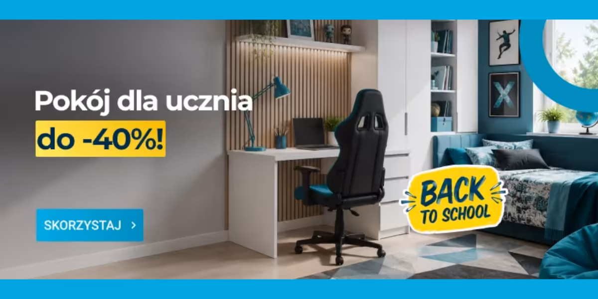 ERLI.pl: Do -40% na pokój ucznia