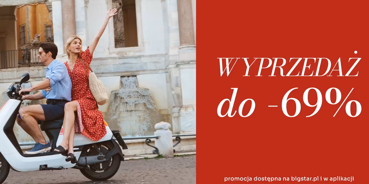 Big Star: Do -69% na wyprzedaży w Big Star