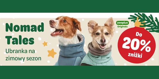 zooplus: Do -20% na ubranka na zimowy sezon 02.12.2025