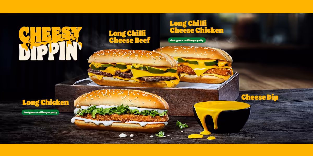 Burger King: Cheesy Dippin' w Burger King