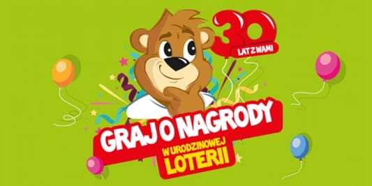 Loterie i Konkursy: Loteria 30 lat z Kubusiem 06.07.2025