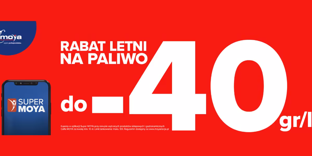 MOYA: Do -40 gr/l na paliwo