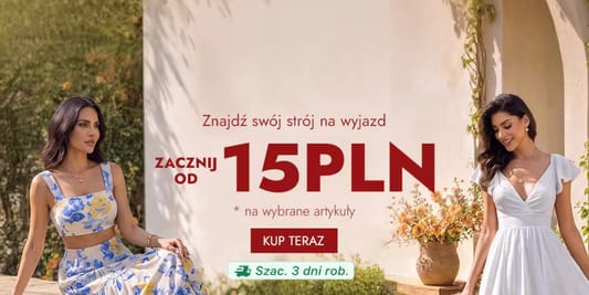 SHEIN: Od 15 zł za wybrane produkty 13.07.2026