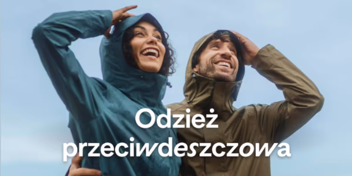 Decathlon: Od 21,90 zł za odzież przeciwdeszczową
