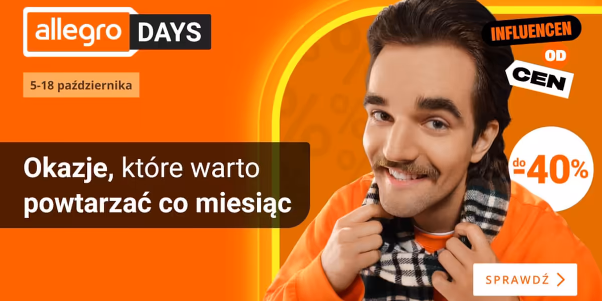 Allegro: Do -40% na Allegro Days