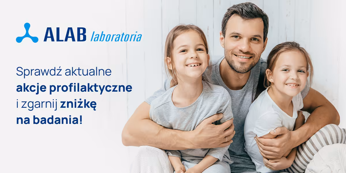 ALAB laboratoria: KOD rabatowy Do -50% na badania w ALAB laboratoria