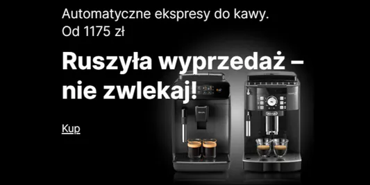Przyjacielekawy.pl: Od 1175 zł za automatyczne ekspresy do kawy na Black Friday 05.11.2025
