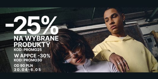 Cropp: KOD rabatowy Do -30% na wybrane produkty 05.05.2025