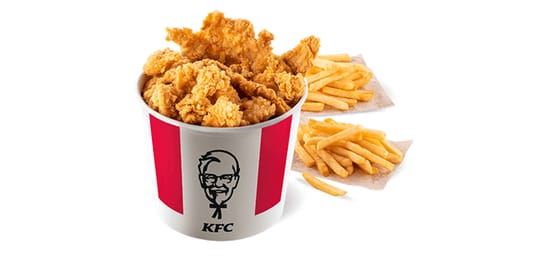 KFC: 48,99 zł za Kubełek Strips&Bites dla 2 osób 21.11.2025