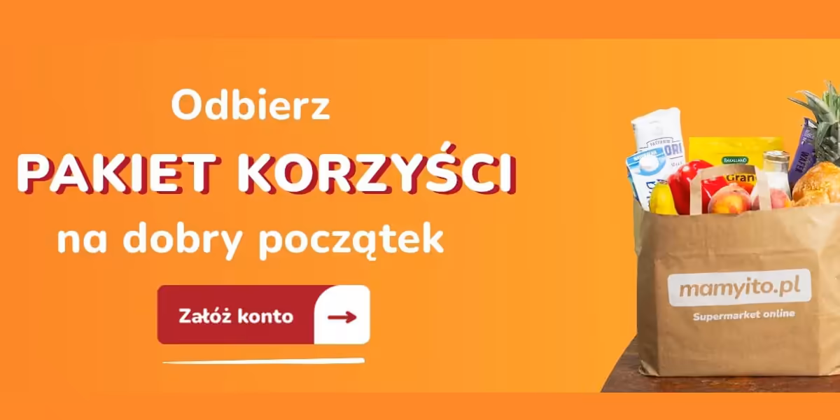 Mamyito.pl: Do -540 zł na zakupy spożywcze