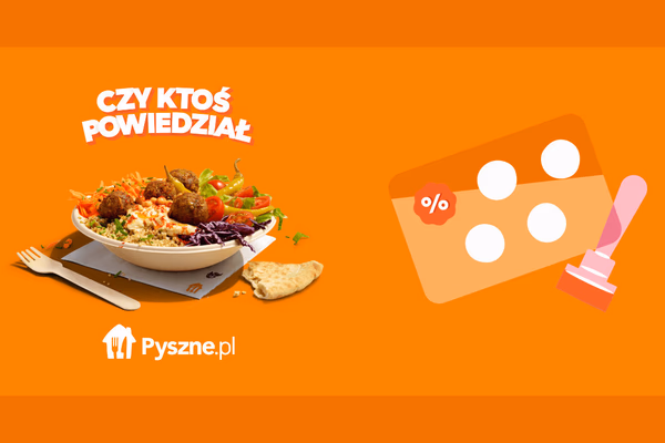 Pyszne.pl: -10% przy piątym zamówieniu na Pyszne.pl