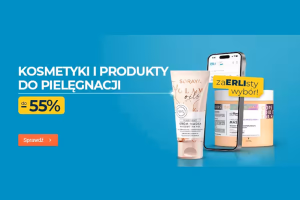 : Do -55% na kosmetyki i produkty do pielęgnacji
