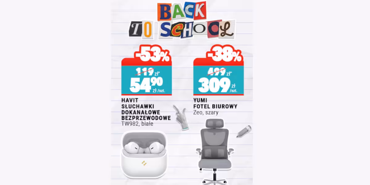 Biedronka Home: Back to school - powrót do szkoły