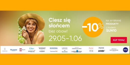 Super-Pharm Drogeria: KOD rabatowy -10% na wybrane produkty 30.05.2025