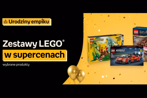 Empik:  Zestawy LEGO w supercenach