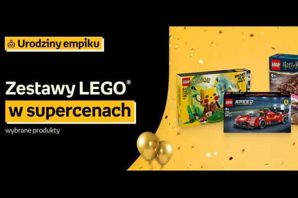 Empik:  Zestawy LEGO w supercenach