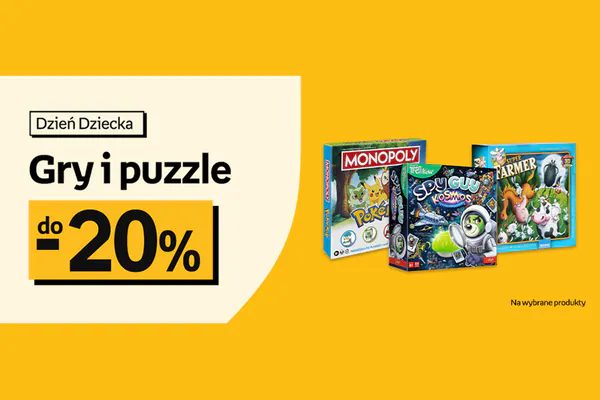 : Do -20% na gry i puzzle