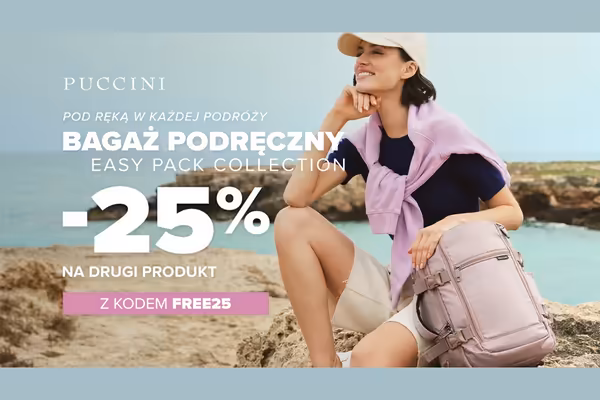 : KOD rabatowy -25% na drugi produkt z kolekcji Easy Pack