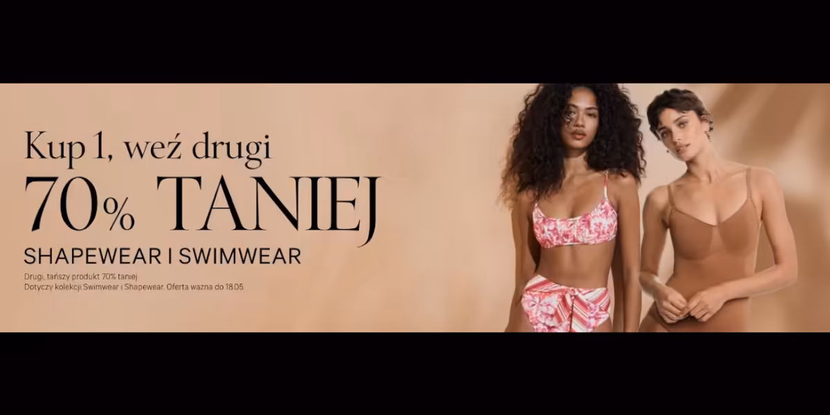 Victoria's Secret: -70% na stroje kąpielowe