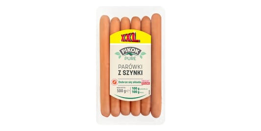 Lidl: -50% na parówki z szynki XXL 09.06.2025