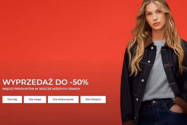 Reserved: Do -50% na wyprzedaży w Reserved