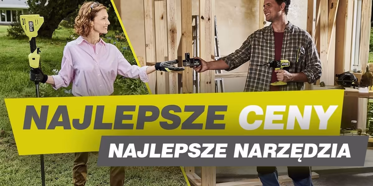 RYOBI: Najlepsze narzędzia RYOBI