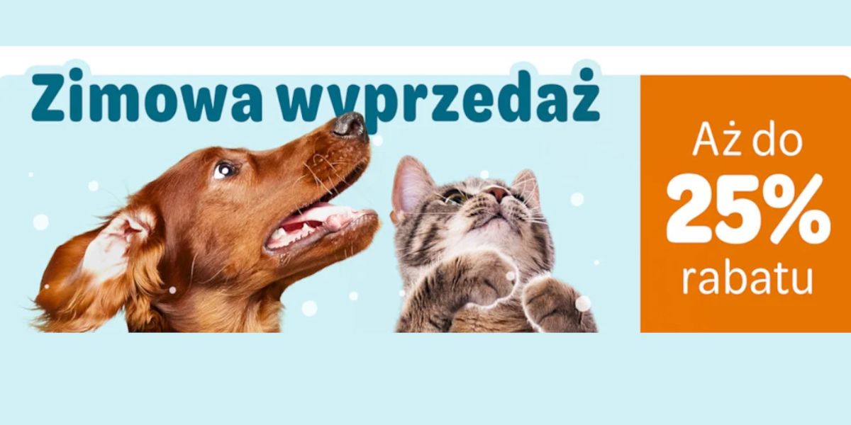 zooplus: Do -25% na zimowej wyprzedaży