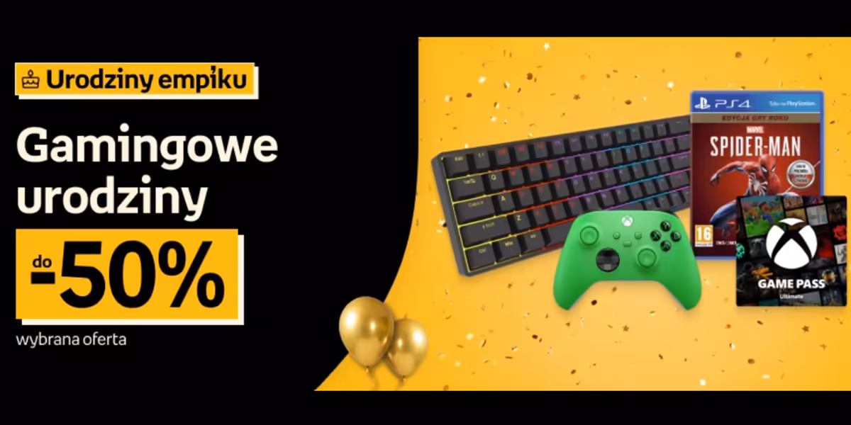 Empik: Do -50% na gaming
