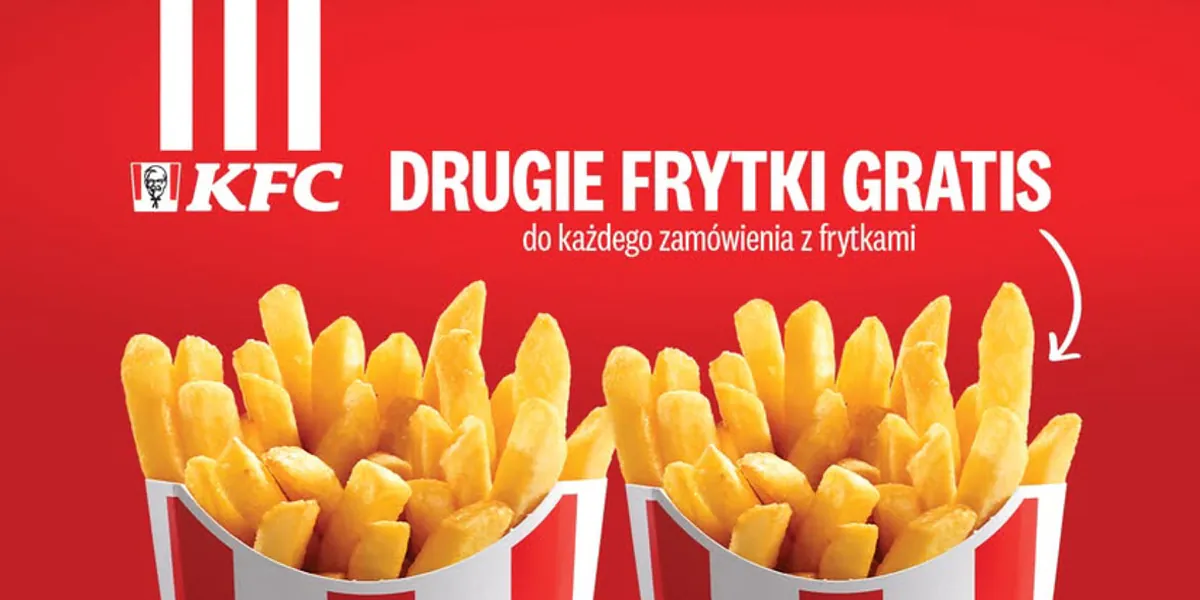 KFC: Drugie frytki GRATIS