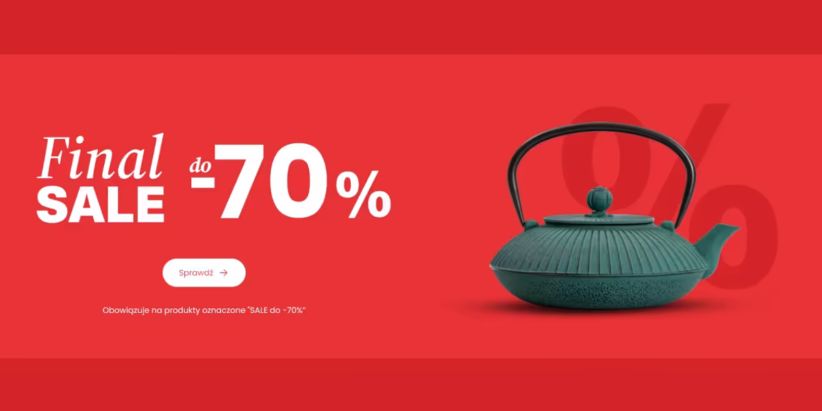Homla: Do -70% na SALE w Homla