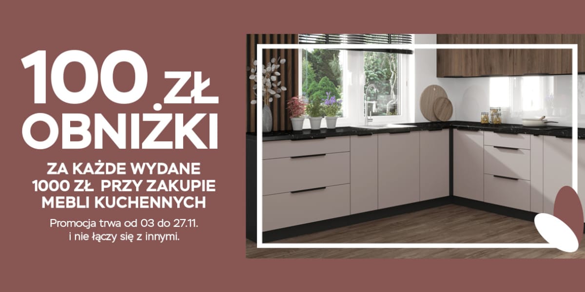 Abra: -100 zł za każde wydane 1000 zł