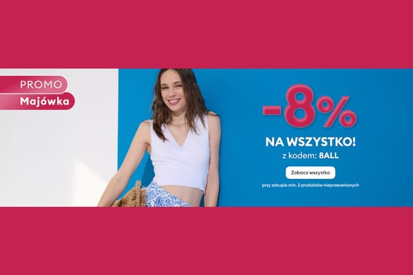 : KOD rabatowy -8% przy zakupie 2 produktów