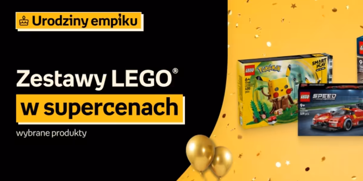 Empik: Zestawy LEGO w supercenach