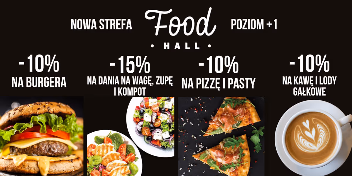 Galeria Północna: Food Hall nowa strefa restauracyjna w Galerii Północnej