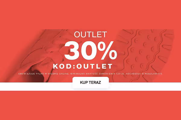 : KOD rabatowy -30% na outlet