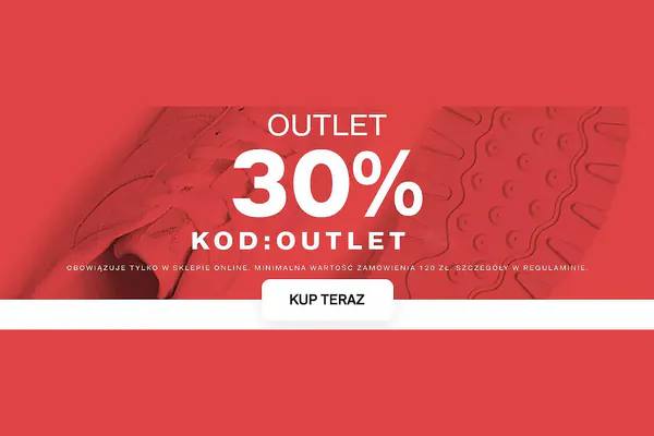 : KOD rabatowy -30% na outlet