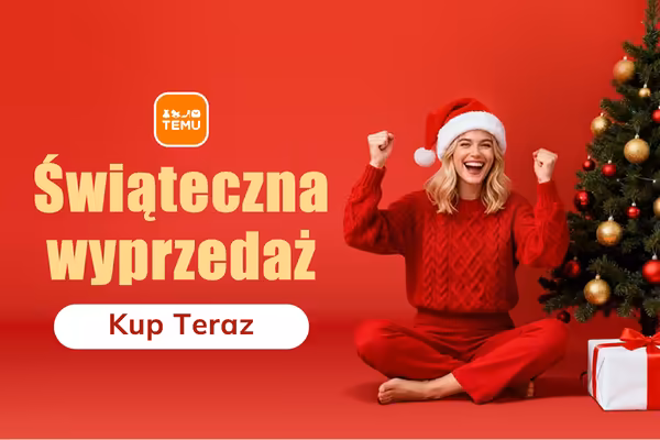 TEMU:  Świąteczna wyprzedaż w TEMU