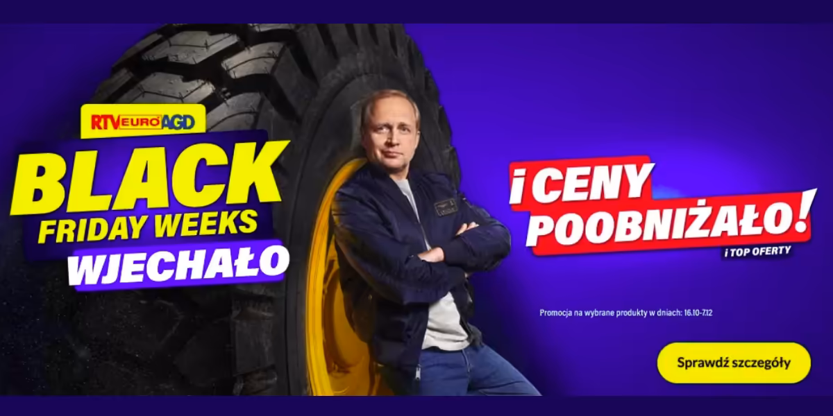 RTV EURO AGD: Black Friday Weeks