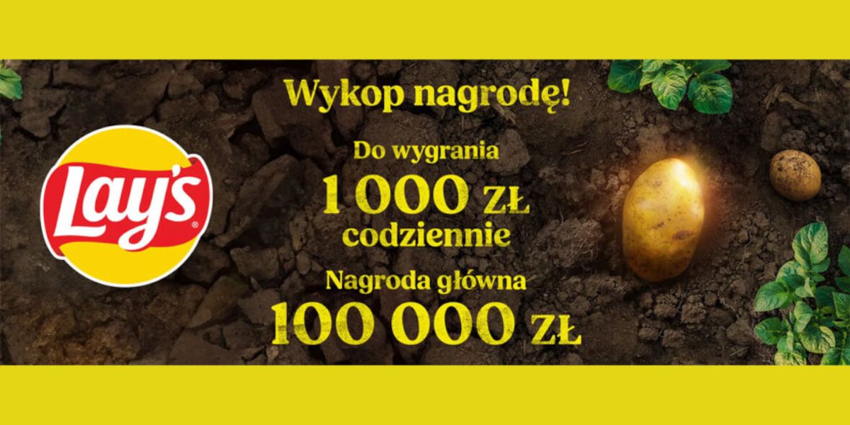 Loterie i Konkursy: LOTERIA Wykop nagrodę z Lay's