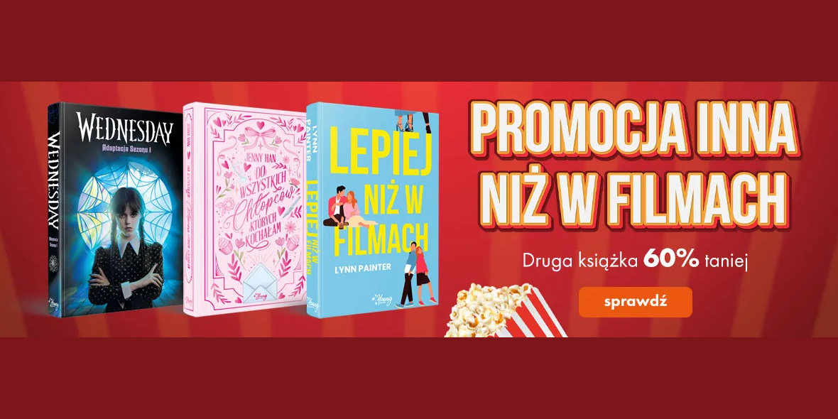 TaniaKsiazka.pl: -60% na druga książkę 04.06.2025