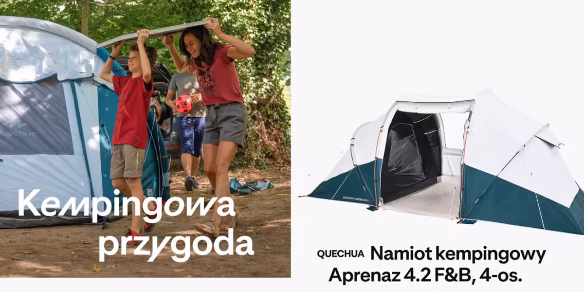 Decathlon: Do -1000 zł na sprzęt kempingowy