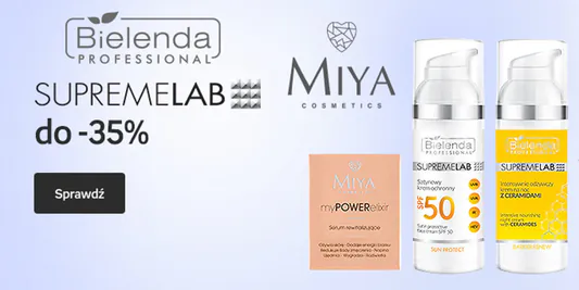 Empik: Do -35% na kosmetyki Bielenda Professional i Miya 03.06.2025