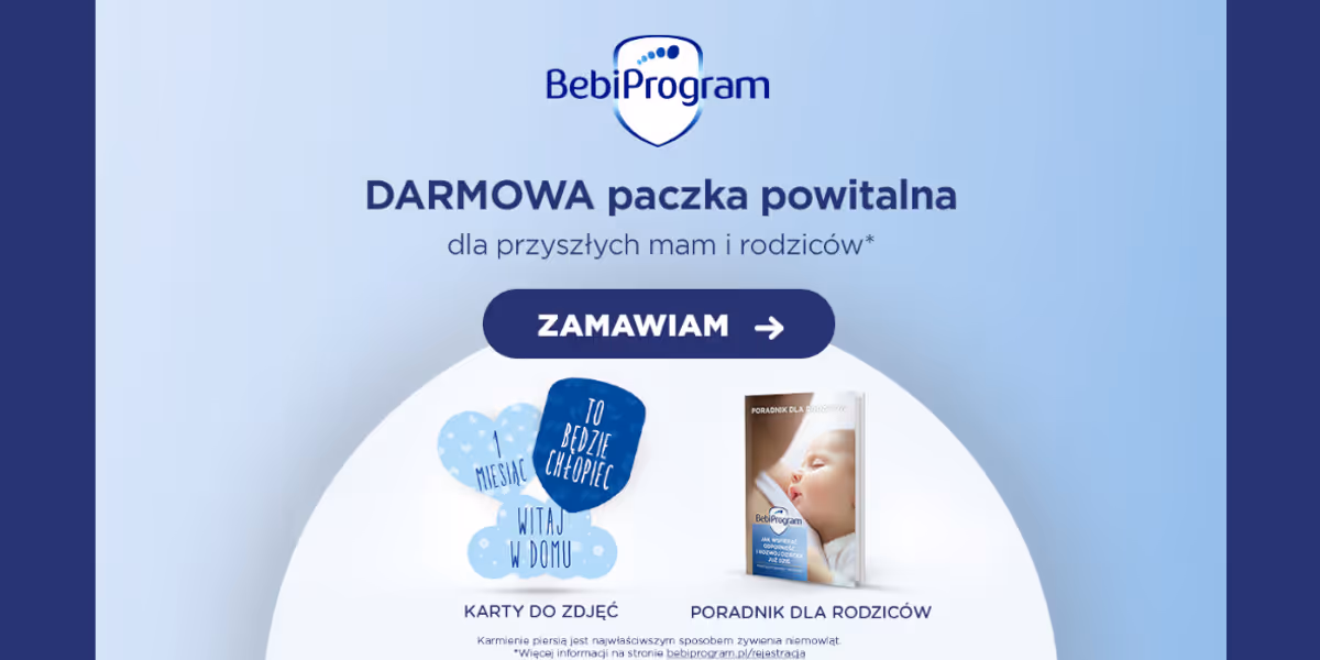 Bebilon: Darmowa Paczka powitalna