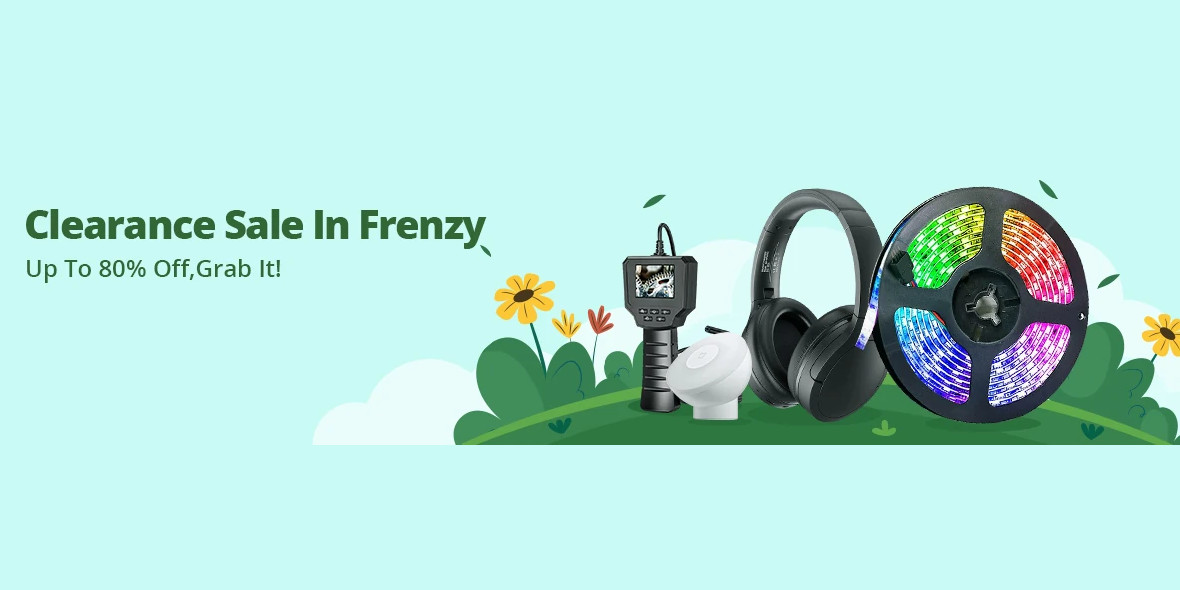 Banggood: Do -80% na wyprzedaży w Banggood 30.05.2025