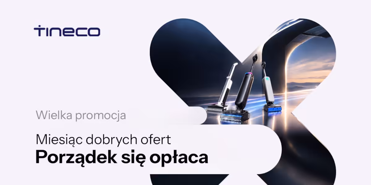 x-kom.pl: KOD rabatowy Do -34% na produkty Tineco