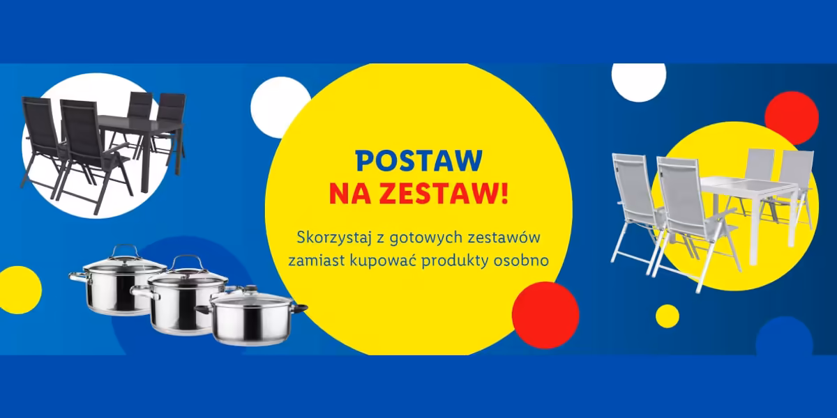 Lidl: ONLINE Postaw na zestaw!