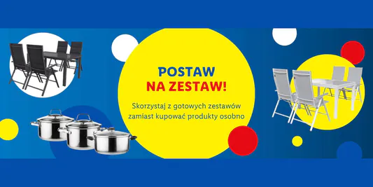 Lidl: ONLINE Postaw na zestaw! 08.05.2025