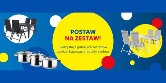 Lidl: ONLINE Postaw na zestaw! 08.05.2025